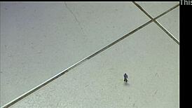 Giantess towering over with kinky nose fetish close-up