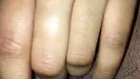 Latina Teasing Her Fat Pussy In Suggestive Masturbation