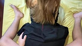 amateur sex after party with college girl