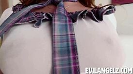 Anális ribanc punci spriccel Mick Blue Summer Vixen intenzív dugás