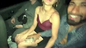 the loirinha got naughty with two in the car