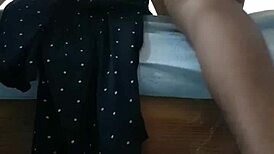 Viejito de Mi Esposa Bent Over in Hot Doggystyle Action with Petite Latina Mexican Babe.