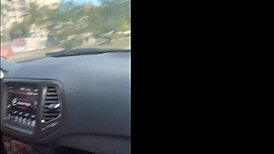 Wow, Watch Her Suck That Monster Cock In The Car Until Cum!