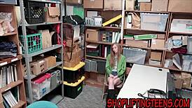 Cute Teen Delinquent Takes a Massive Facial from Big Cock Amateur