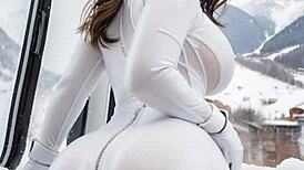 Week-End Ski Resort Adventure in Leather - Part 3