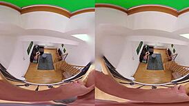 Czech VR 331: From voyeur to passionate lover