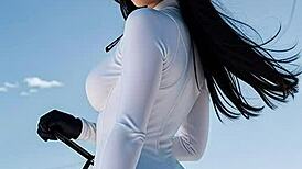 Week-End Ski Resort Adventure in Leather - Part 3