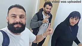 Casal Mattos Swingers Bend Over for Wild Backstage Orgy