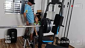 Transam no depósito, crossdressing at work gets me so turned on!