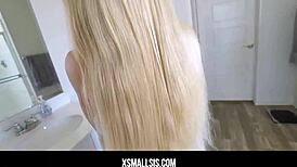 xsmall 18+sis - stepmom allows stepbrother to join in with stepsister emma starletto