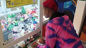 Paty bumbum cítí intenzivní vášeň s el toro de oro v venkovním obchodním záchodě.