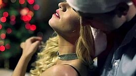 open kendos christmas gift with cum in mouth