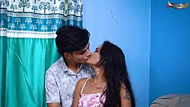 Desi Girl Hardcore Fucked by Two Friends at Home! Full Movie Shock!