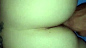 Shy Wife Reveals Her Pretty Pink Pussy and Fat Ass with Tender Emotions