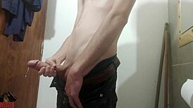 my boss talks outside while i'm in the bathroom