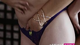 inked redhead milf scissors cute blonde with licking