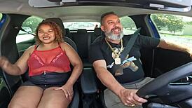 Damn! Emily Leoa Slams Down with Her Giant Ass in Wild Latina Ride