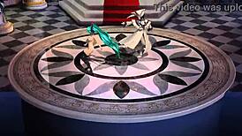 Hatsune Miku in Cendrillon nude mod with big boobs