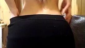 Young Lonely Blond Masturbates Until She Finishes