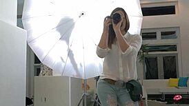 jillian janson and aiden ashley charm their photographer