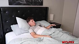 Mylfex - Dirty Milf Seduces Boy with Curvy Body Moves