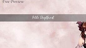 Liten 18+ samling med dypthroat og cum i munn for elskere