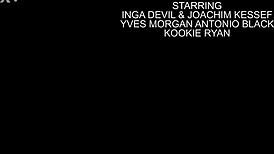 Tattooed Nympho Inga Devil Craves Intense BBC Action