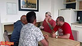 She's a saint while her husband watches cuckold play unfold