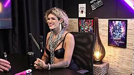 She Laid Her Huge Cock on the Table for Personal Use - Sabrina Prezotte