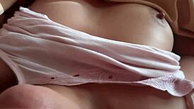 Maid's Husband Shoves Huge Cock in My Wife's Mouth While She Sleeps