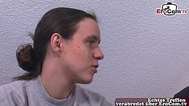 I’m aching watching my German step-sister get drilled hard