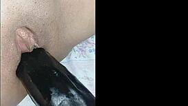 Oyuncaklarla Büyük Amımı Parmaklarken Squirting Yapıyorum