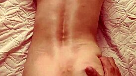 she can't remove the butt plug at casting