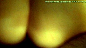 cumming in my woman during intense sex session