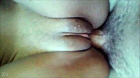 I'm penetrating her shaved pussy right now in this pov homemade video