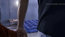 Carol Fenix gets a hardcore voyeur gift from her boyfriend's friend in this group scene