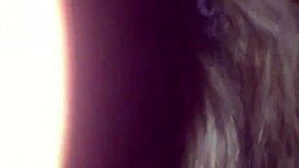 blonde bbw giving sloppy blowjob to bbc 😏