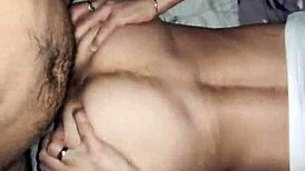 she can't remove the butt plug at casting