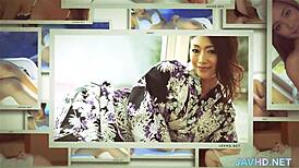 Žhavá ázijská kráska dáva tvrdý orál v časti 4