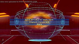 slave training in star wars game with master