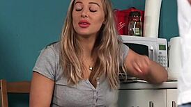 Domina Shows Big Tits And Panties!