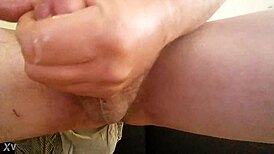 scorpion0308 unleashes a massive cumshot solo in his room, watching himself explode