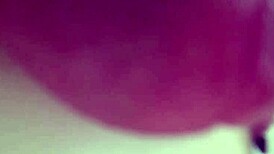 She pisses in the sink, close-up view