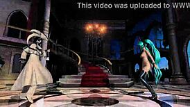 Hatsune Miku in Cendrillon nude mod with big boobs