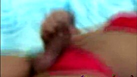 Hey Marita, rock that red bikini and cum hard for Nikkiladyboys!