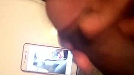 Cum explodes for eager black cock lover in wild action!