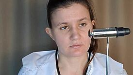 TOXIC RUSSIAN DOCTOR DOMINATES EXAM BUT GETS MOUTH FUCKED