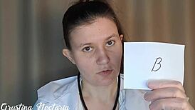 TOXIC RUSSIAN DOCTOR DOMINATES EXAM BUT GETS MOUTH FUCKED