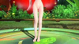 Megurine Luka popipo project diva alastonmodi täysi alaston bunnipuku 😍