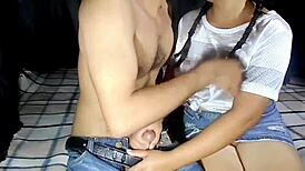 damn he takes my innocence alone at home, enters my room, don gustavo my mom isn't here, go away please